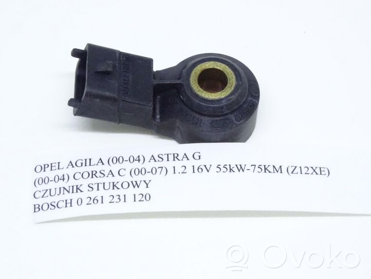 Opel Astra G Sensore di detonazione 0261231120