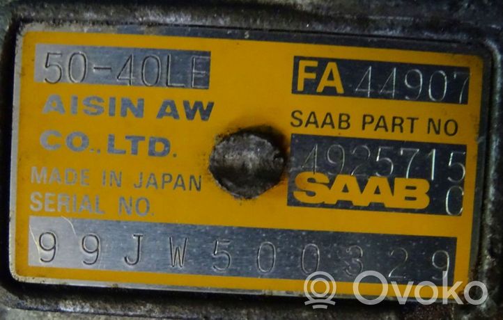 Saab 9-3 Ver1 Mocowanie / Wspornik linki zmiany biegów 50-40LE