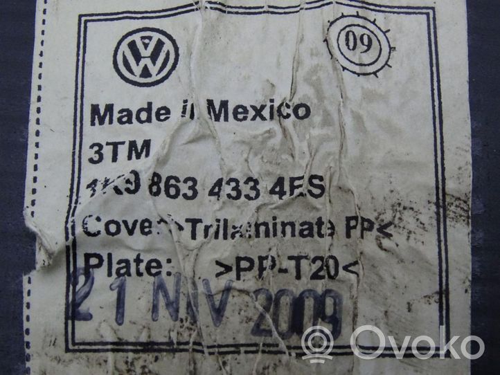 Volkswagen Golf V Tappetino di rivestimento del bagagliaio/baule 1K9863433