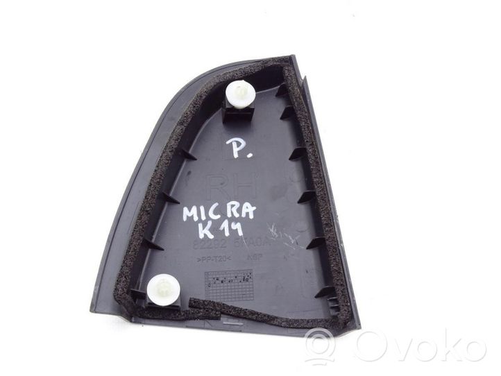 Nissan Micra K14 Rivestimento portiera posteriore (modanatura) 822925FA0A