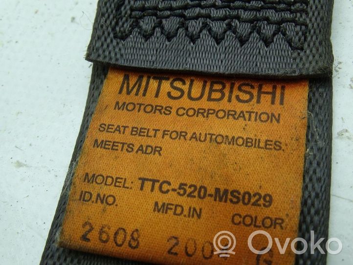 Mitsubishi L200 Cintura di sicurezza posteriore TTC-520-MS029