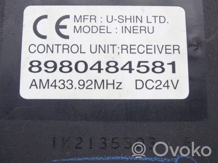 Isuzu N Series Altre centraline/moduli 8980484581