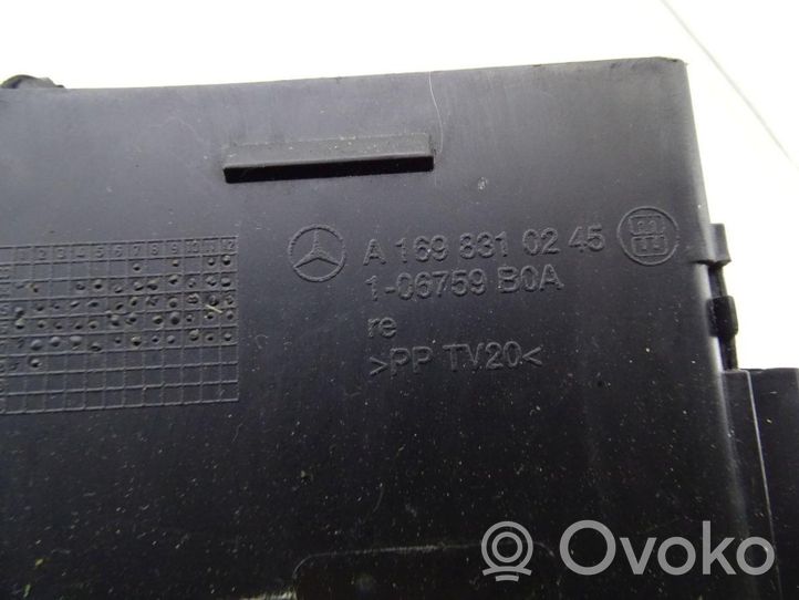 Mercedes-Benz A W169 Dugno apsauga galinės važiuoklės A1698310245