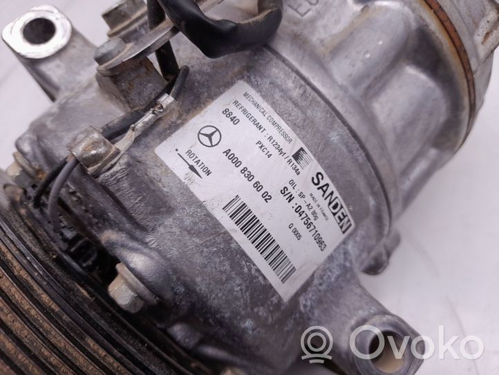 Mercedes-Benz GLB x247 Compressore aria condizionata (A/C) (pompa) 