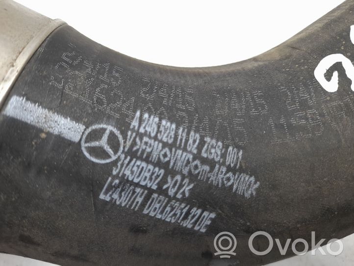 Mercedes-Benz GLA W156 Tube d'admission de tuyau de refroidisseur intermédiaire 