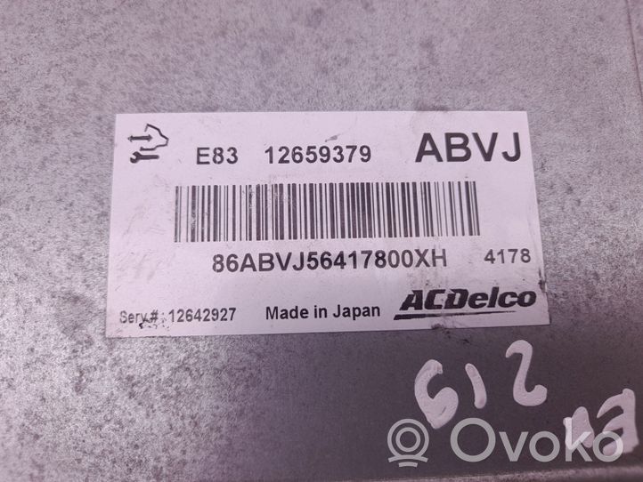 Opel Meriva B Engine control unit/module 