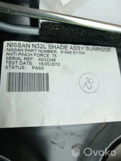Nissan Qashqai+2 Szklany szyberdach 