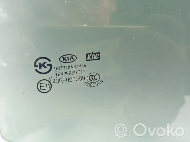 KIA Rio Vitre de fenêtre porte arrière 