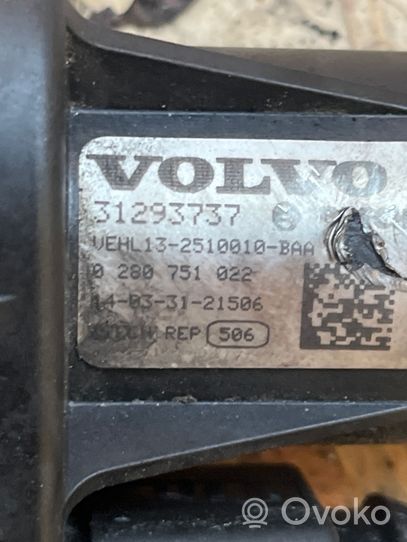 Volvo V40 Attuatore/motore della valvola del collettore di aspirazione 31293737
