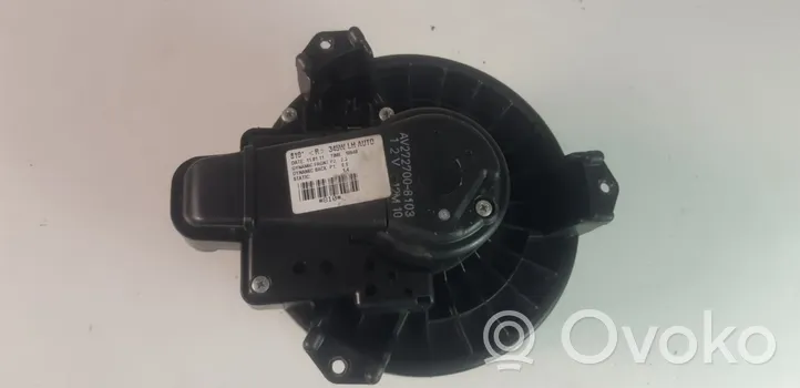 Toyota Avensis T270 Ventola riscaldamento/ventilatore abitacolo AV2727008103