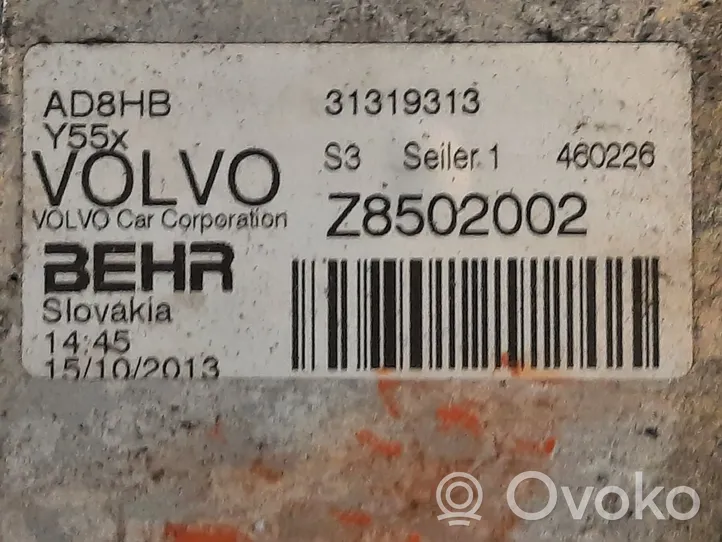 Volvo V40 Refrigerador de aceite de la caja de cambios 31319313