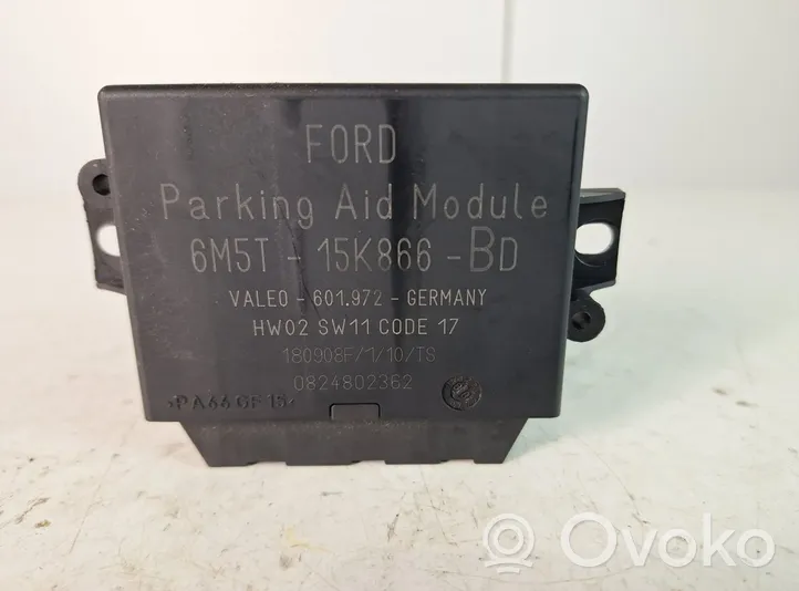 Ford Kuga I Parkavimo (PDC) daviklių valdymo blokas 6M5T15K866BD