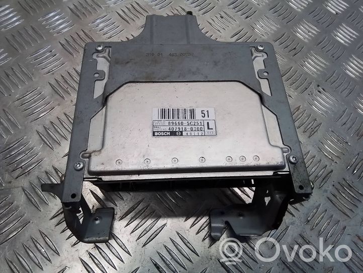 Toyota Yaris Verso Sterownik / Moduł ECU 8966050251