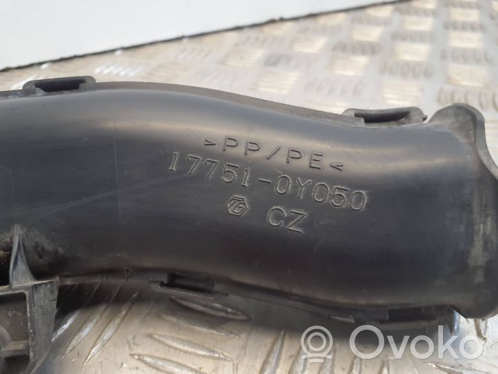 Toyota Yaris Air intake duct part 177510Y050