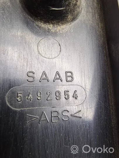 Saab 9-5 Listwa oświetlenie tylnej tablicy rejestracyjnej 5492954