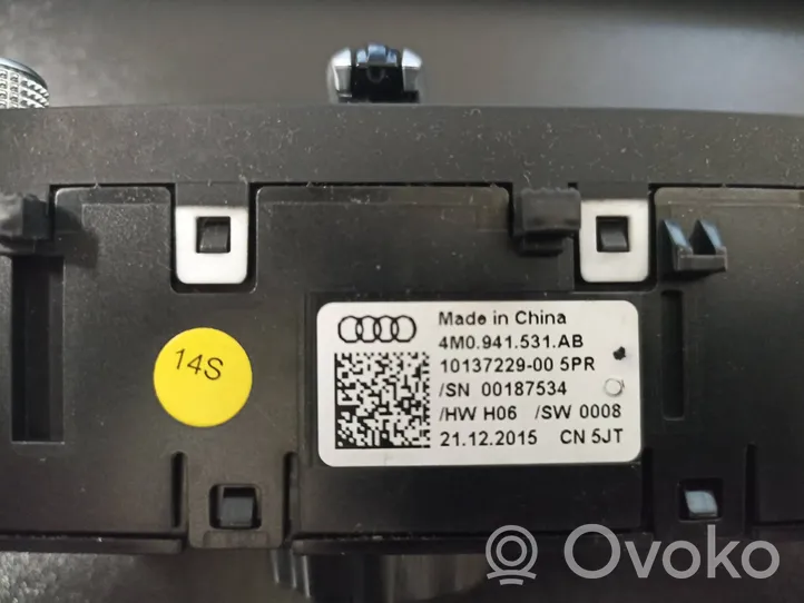 Audi Q7 4M Przełącznik świateł 4M0941531AB