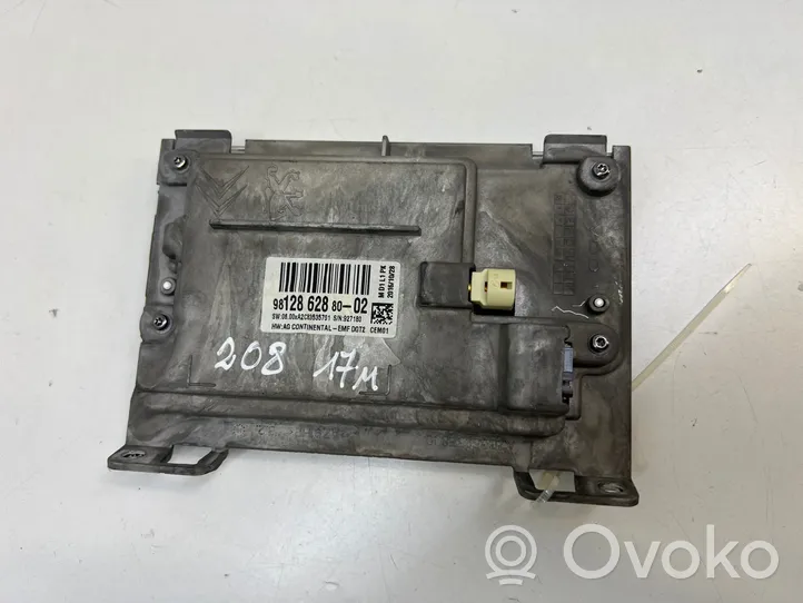 Peugeot 208 Monitor / wyświetlacz / ekran 9812862880