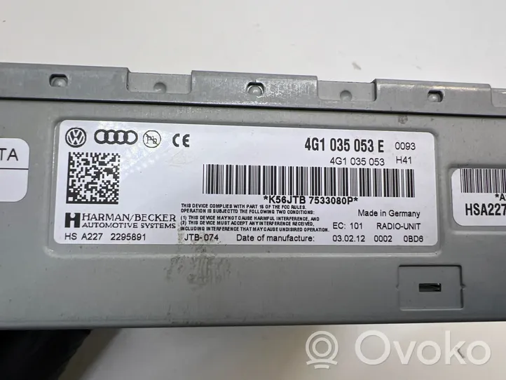 Audi A5 8T 8F Komforto modulis 4G1035053E