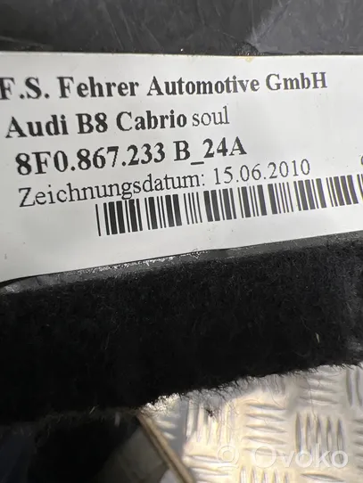 Audi A5 8T 8F (A) Revêtement de pilier 8E0867233B