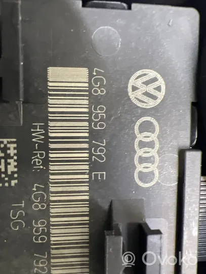 Audi A6 C7 Durų elektronikos valdymo blokas 4G8959792E