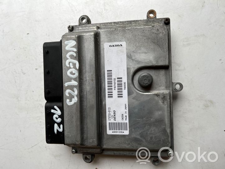 Volvo V50 Komputer / Sterownik ECU i komplet kluczy P30743102-