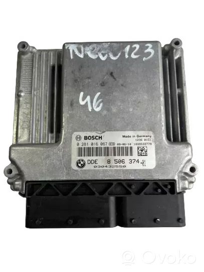 BMW 3 E21 Komputer / Sterownik ECU i komplet kluczy 0281016067