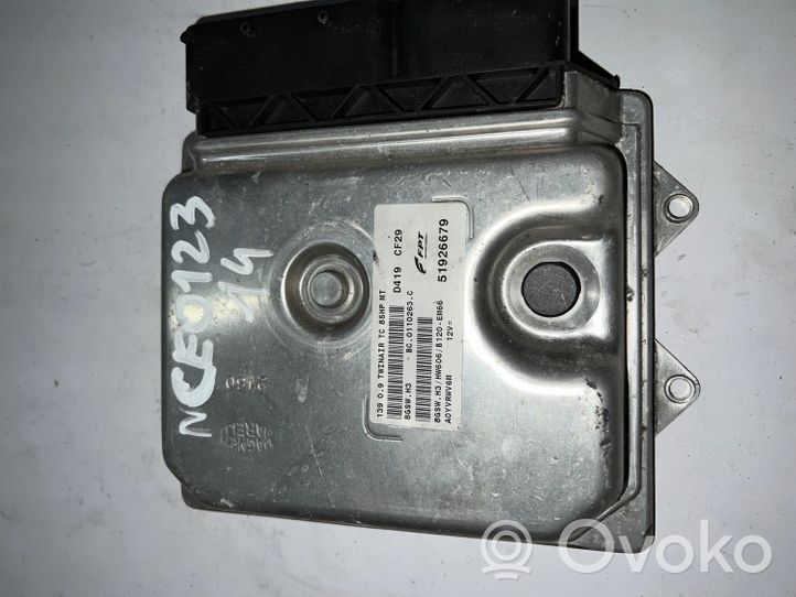 Fiat Panda 141 Engine ECU kit and lock set 51926679-