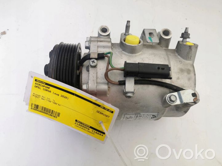 Opel Corsa A Oro kondicionieriaus kompresorius (siurblys) 9827596080