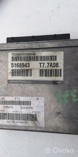 Saab 95 - 96 Kit centralina motore ECU e serratura 5168943