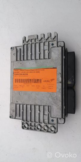 Nissan Primera Komputer / Sterownik ECU i komplet kluczy MEC32-531