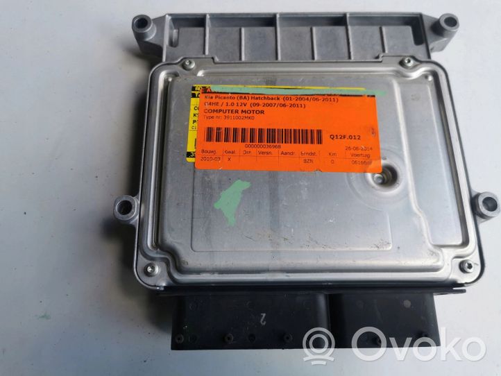 KIA Picanto Kit centralina motore ECU e serratura 39110-02MK0