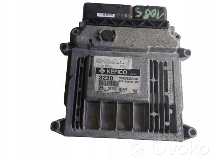 Hyundai i20 (BC3 BI3) Kit calculateur ECU et verrouillage 39110-03345---