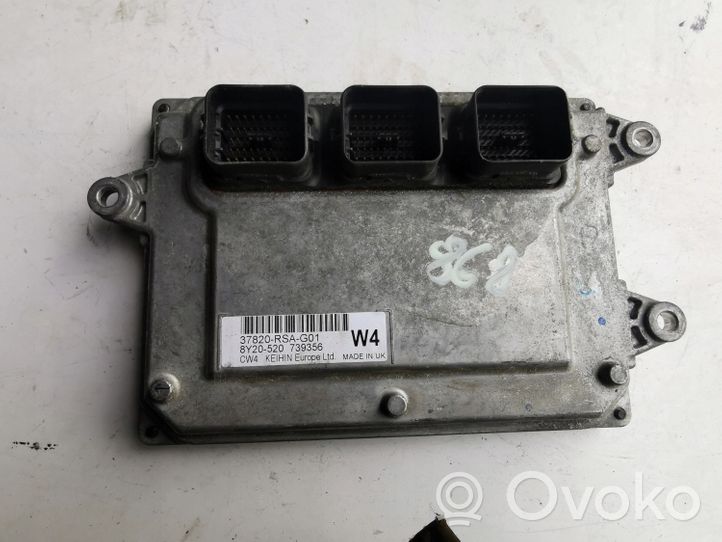 Honda Civic Kit calculateur ECU et verrouillage 37820-RSA-G01W4