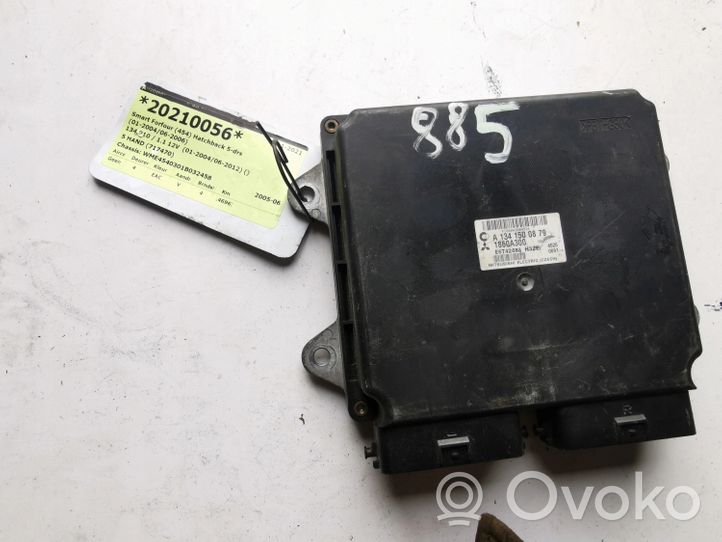 Smart ForFour II W453 Kit centralina motore ECU e serratura A1341500879