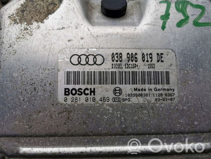 Audi A3 S3 8L Kit calculateur ECU et verrouillage 0281010469