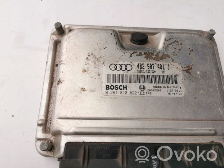 Audi A6 S6 C4 4A Užvedimo komplektas 0281010822