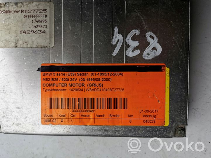 BMW 5 E12 Komputer / Sterownik ECU i komplet kluczy 1429373