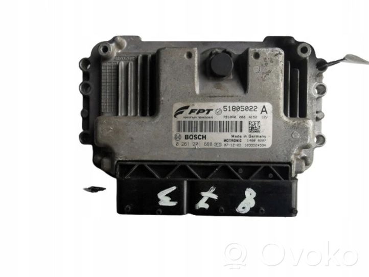 Fiat Bravo - Brava Kit centralina motore ECU e serratura 0261201688-