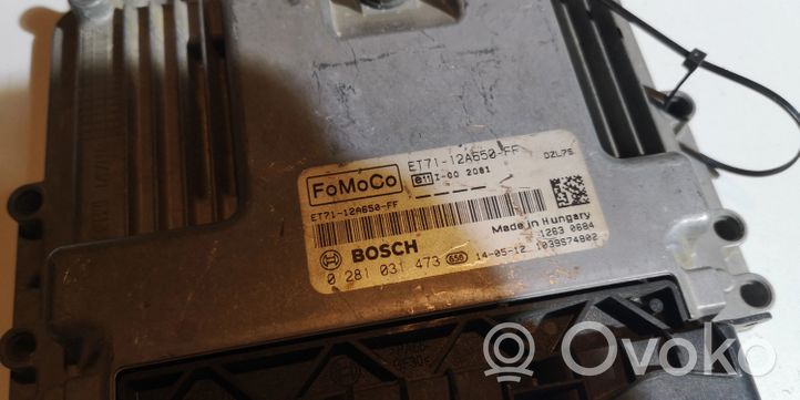 Ford Transit Kit centralina motore ECU e serratura 