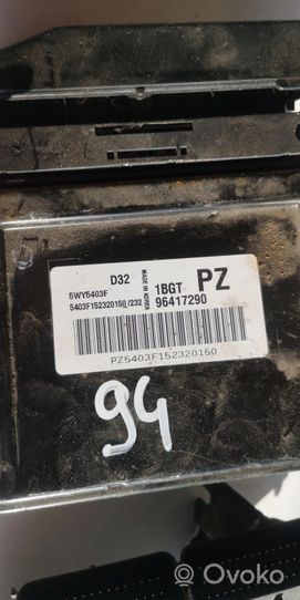 Chevrolet Matiz Komputer / Sterownik ECU i komplet kluczy 5WY5403F