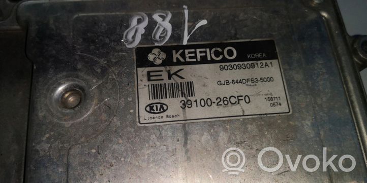 KIA Rio Kit calculateur ECU et verrouillage 39100-26CF0///1