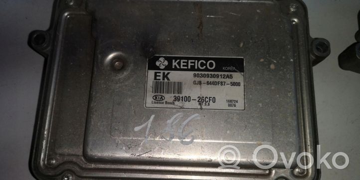 KIA Rio Kit calculateur ECU et verrouillage 39100-26CF0///1