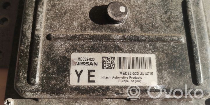 Nissan Micra C+C Kit centralina motore ECU e serratura MEC32020J44Z16