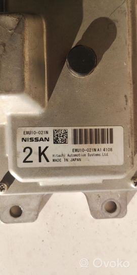 Nissan Juke I F15 Moottorinohjausyksikön sarja ja lukkosarja EMU10-021N