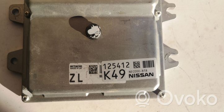 Nissan Note (E11) Kit centralina motore ECU e serratura NEC000-818