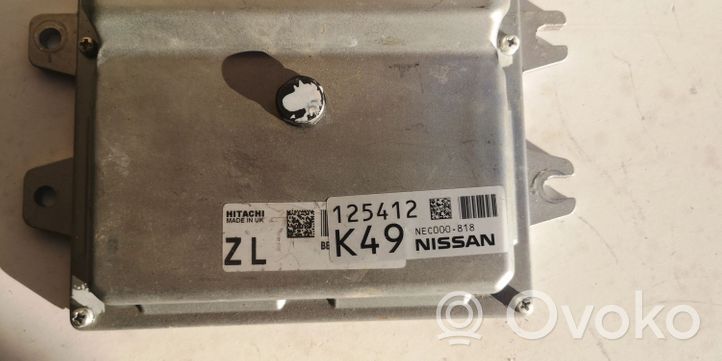 Nissan Note (E11) Kit calculateur ECU et verrouillage NEC000-818