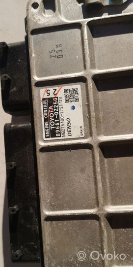 Toyota Auris E180 Kit calculateur ECU et verrouillage 89661-0Z250-