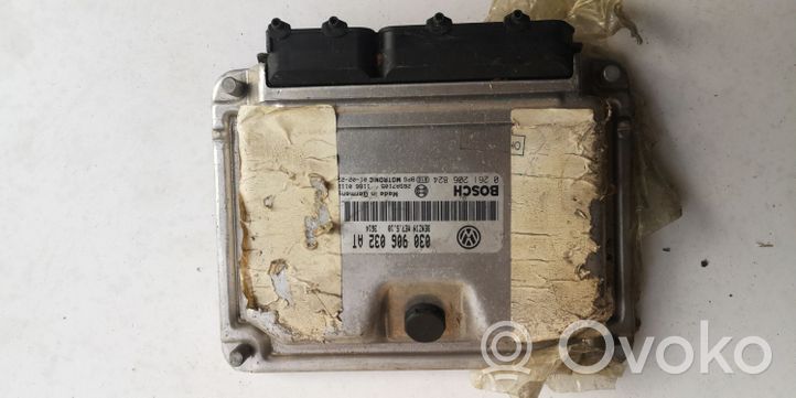 Seat Arosa Komputer / Sterownik ECU i komplet kluczy 030906032AT