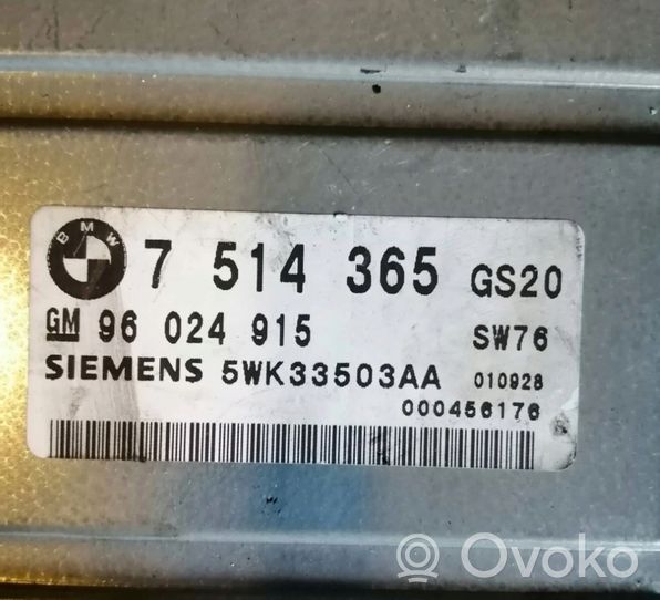 BMW 3 E21 Komputer / Sterownik ECU i komplet kluczy 7514365
