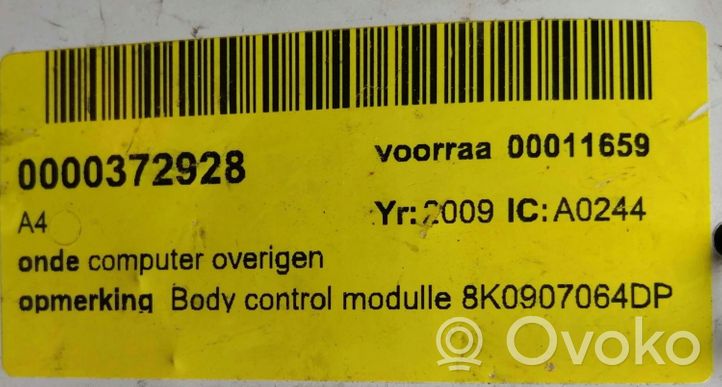 Audi A4 S4 B5 8D Kit centralina motore ECU e serratura 8K0907064DP